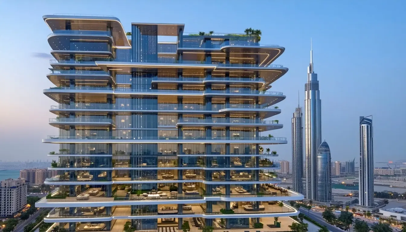 Dubai residential living neighbourhood - JVC