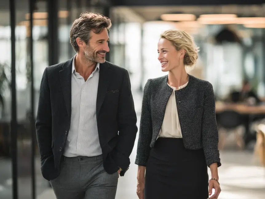 Developer talking with a real estate investor in Dubai